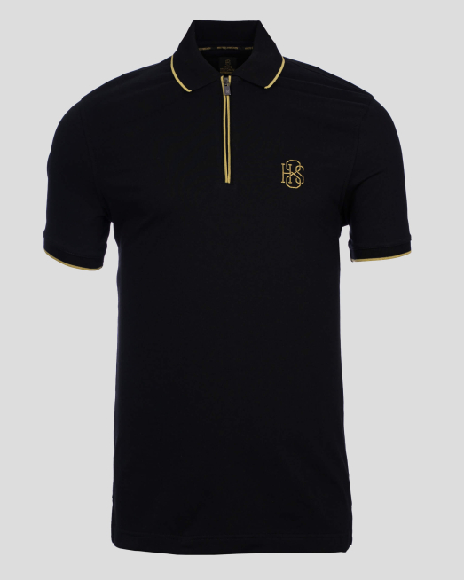 'ЧЕРНА ТЕНИСКА С БРОДЕРИЯ И КОНТРАСТИ