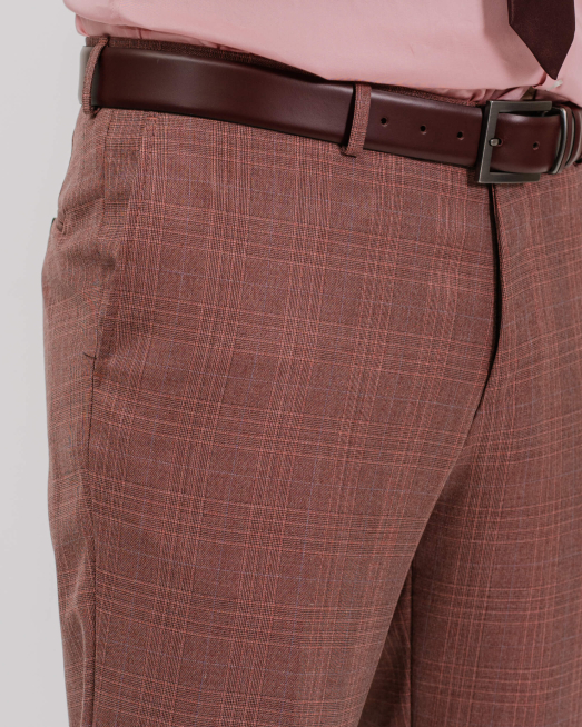 'ВТАЛЕН КАРИРАН КОСТЮМ В БОРДО