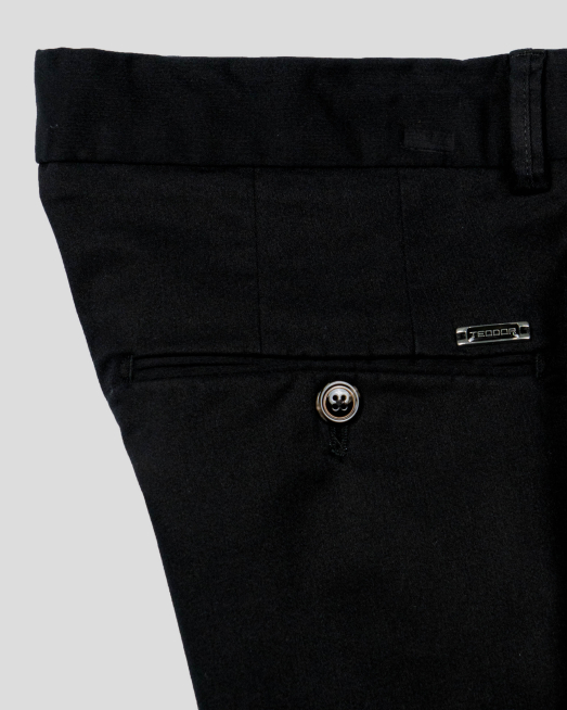 'ЧЕРЕН ПАНТАЛОН С ИТАЛИАНСКИ ДЖОБ 