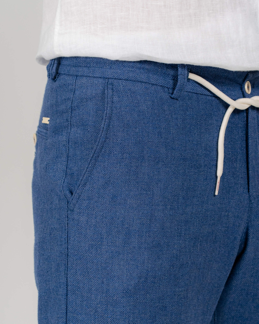 'БЕРМУДИ С КОНТРАСТНИ КОПЧЕТА С ЛОГО 