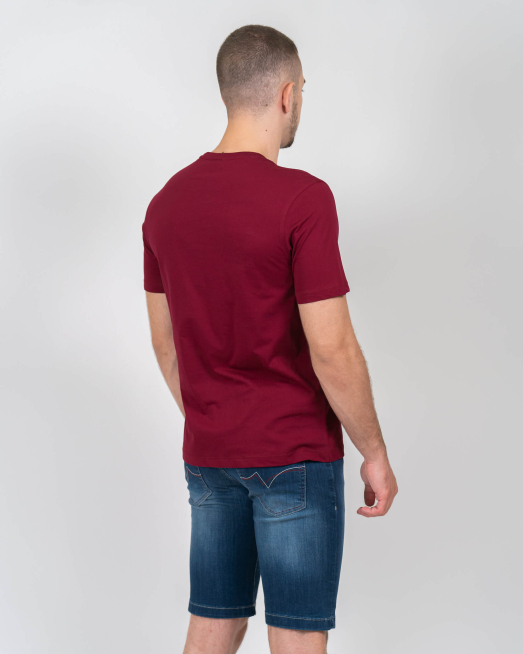 'БОРДО ТЕНИСКА БАЗОВ МОДЕЛ С ТОНАЛНО ЛОГО ОТ PREMIUM ПАМУК 