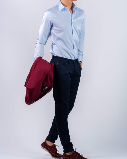 'ВТАЛЕНА РИЗА ОТ САТЕНИРАН ПАМУК