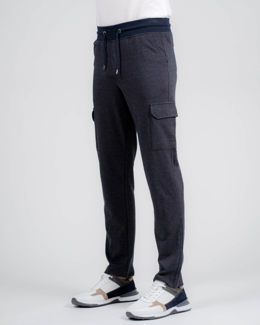 'СПОРТЕНО ТРИКОТАЖНО ДОЛНИЩЕ В ДВУЦВЕТНО РАЙЕ