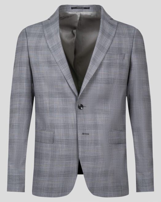 'СИВ КЛАСИЧЕСКИ КОСТЮМ В КАРЕ