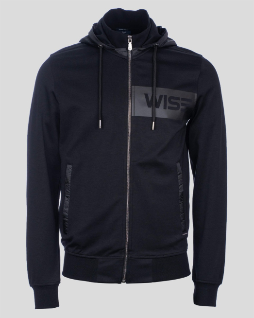 'ЧЕРЕН СУИТЧЪР ОТ ВИСОКОКАЧЕСТВЕН ПАМУК SUPIMA С ПРИНТ WISE