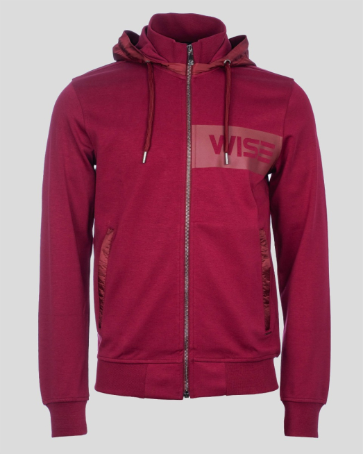 'СУИТЧЪР ОТ ВИСОКОКАЧЕСТВЕН ПАМУК SUPIMA В ЦВЯТ БОРДО