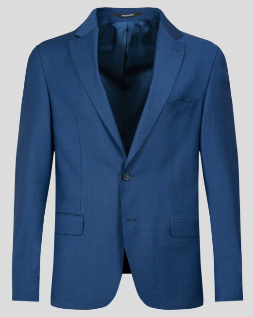 'СИН СТРУКТУРЕН КОСТЮМ ВТАЛЕН СИЛУЕТ