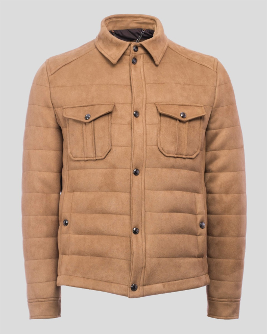 'ВТАЛЕНО КЪСО ЯКЕ ОТ ИЗКУСТВЕН ВЕЛУР В БЕЖОВ ЦВЯТ