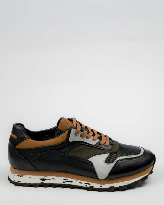 'Обувки 1990, тип Маратонки, многоцветни, шагрен 2021/22 Цв.2 черен