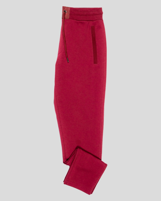 'СПОРТНО ДОЛНИЩЕ ОТ ВИСОКОКАЧЕСТВЕН SUPIMA ПАМУК В ЦВЯТ БОРДО