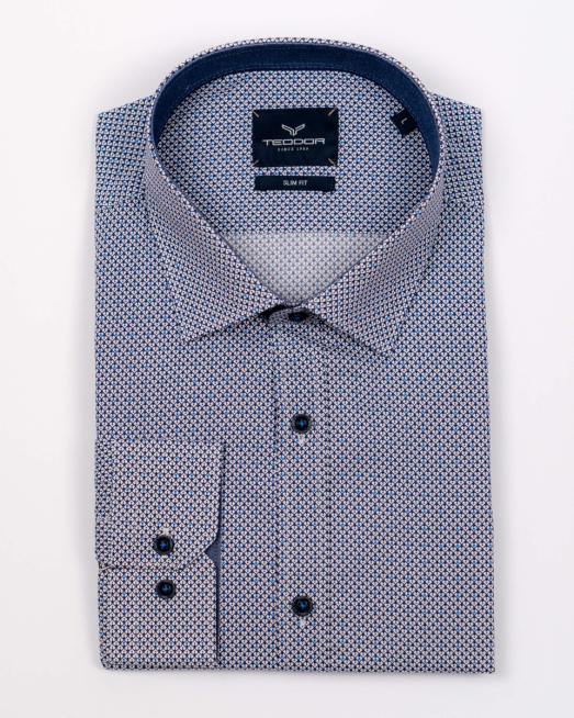 'ЕЖЕДНЕВНА ПАМУЧНА РИЗА В ДИГИТАЛЕН ПРИНТ