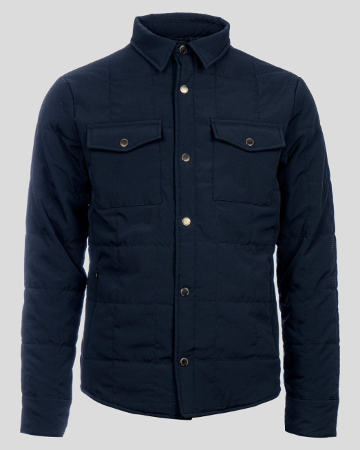 'ТЪМНО СИНЬО ЯКЕ ТИП РИЗА С КОПЧЕТА ТИК ТАК