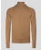ПУЛОВЕР С ПОЛО ЯКА  ОТ 100%  ВЪЛНА МЕРИНО "ZEGNA BARUFFA" В ЦВЯТ КАМЕЛ