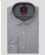 СИВА РИЗА С ТОНАЛНА ГАРНИТУРА ОТ ВЪТРЕШНА СТРАНА НА ЯКА 