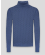 СТРУКТУРЕН ПУЛОВЕР С ПОЛО ЯКА ОТ PREMIUM ПАМУК ВЪВ ВИОЛЕТОВО СИНЬО