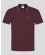 ТЕНИСКА ОТ PREMIUM ПАМУК  В БОРДО  С КОНТРАСТНА ДЕСЕНАЦИЯ И ЛОГО