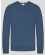 ПУЛОВЕР ОТ 100% PREMIUM  ПАМУК В ЦВЯТ СРЕДНО СИН МЕЛАНЖ
