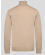 БЕЖОВ ПУЛОВЕР С ПОЛО ЯКА ОТ 100% ЕКСТРА ФИНА ВЪЛНА МЕРИНО 
