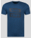 ТЪМНО СИНЯ ТЕНИСКА ОТ PREMIUM ПАМУК С РЕЛЕФЕН ПРИНТ