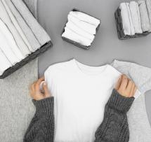 Как се сгъва тениска?